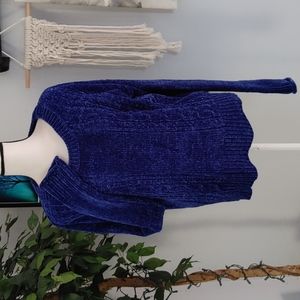 XOXO Cable Knit Chenille Sweater XL